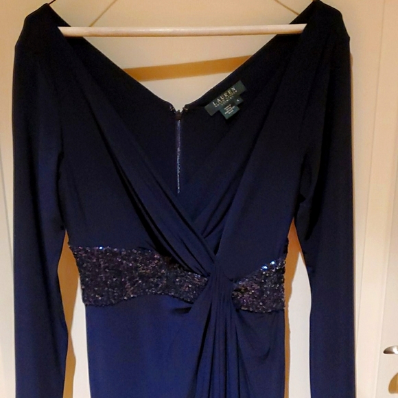Ralph Lauren long dress with sequins - Picture 2 of 4